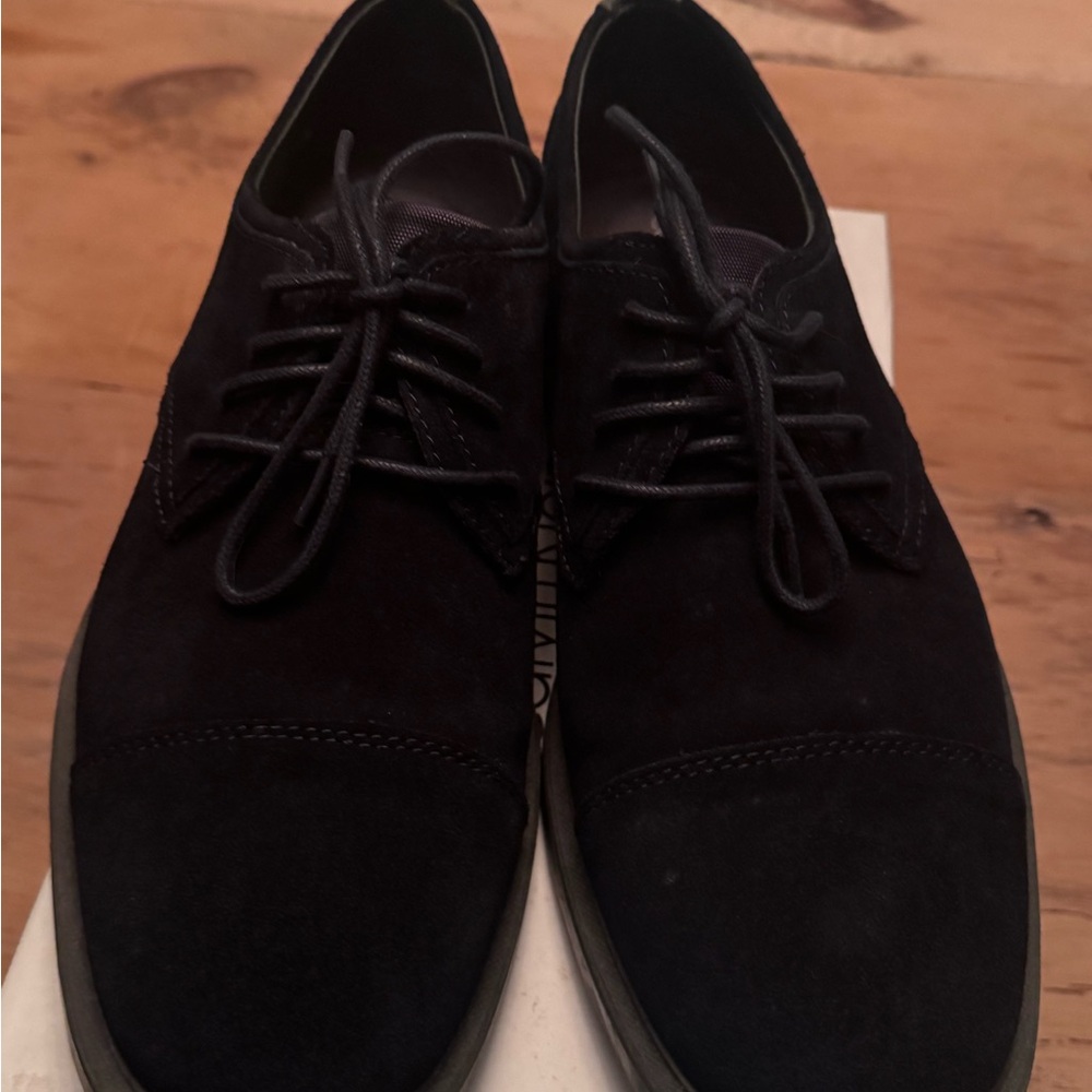 Calvin Klein Dark Navy Suede Shoes